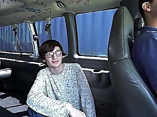 Bloke Gags Black-haired Then Fucks Her In First-ever Bang Bus Kink
