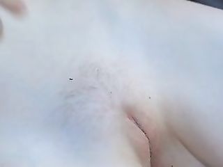 Playing With Vagina Outdoors