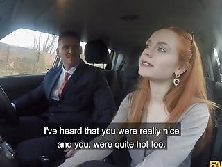 Driving School Chief Fucks Hot Ginger Ella Hughes