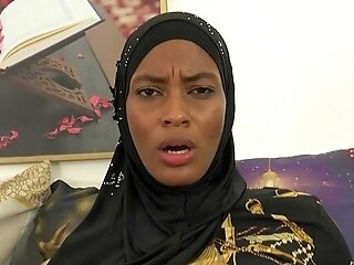 Muslim Bombshell Samantha Cruuz Gets Fucked By Milky Boner