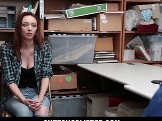 Hot Teenager Avery Stone Caught Shoplifting On Web Cam And Fucked By Officer